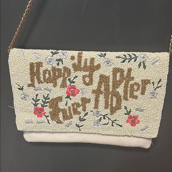 No Brand Handbags - Ivory Bridal Beaded Purse